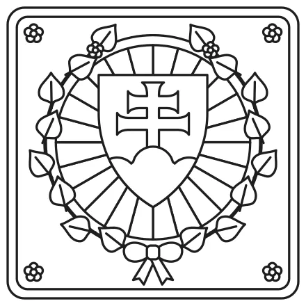 Omaľovánka Štátny znak Slovenska